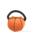 봉제 로프 농구 장난감